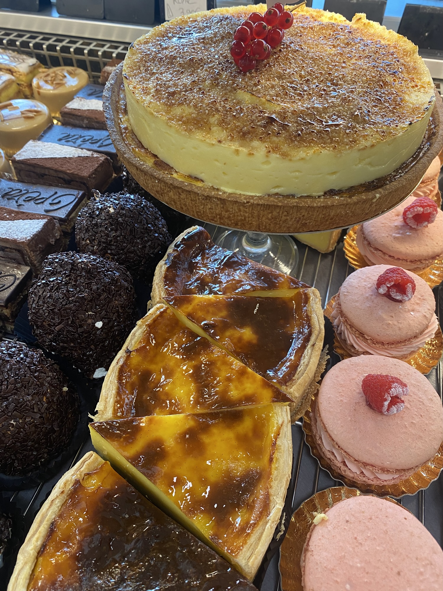 Patisserie tarte chiboust