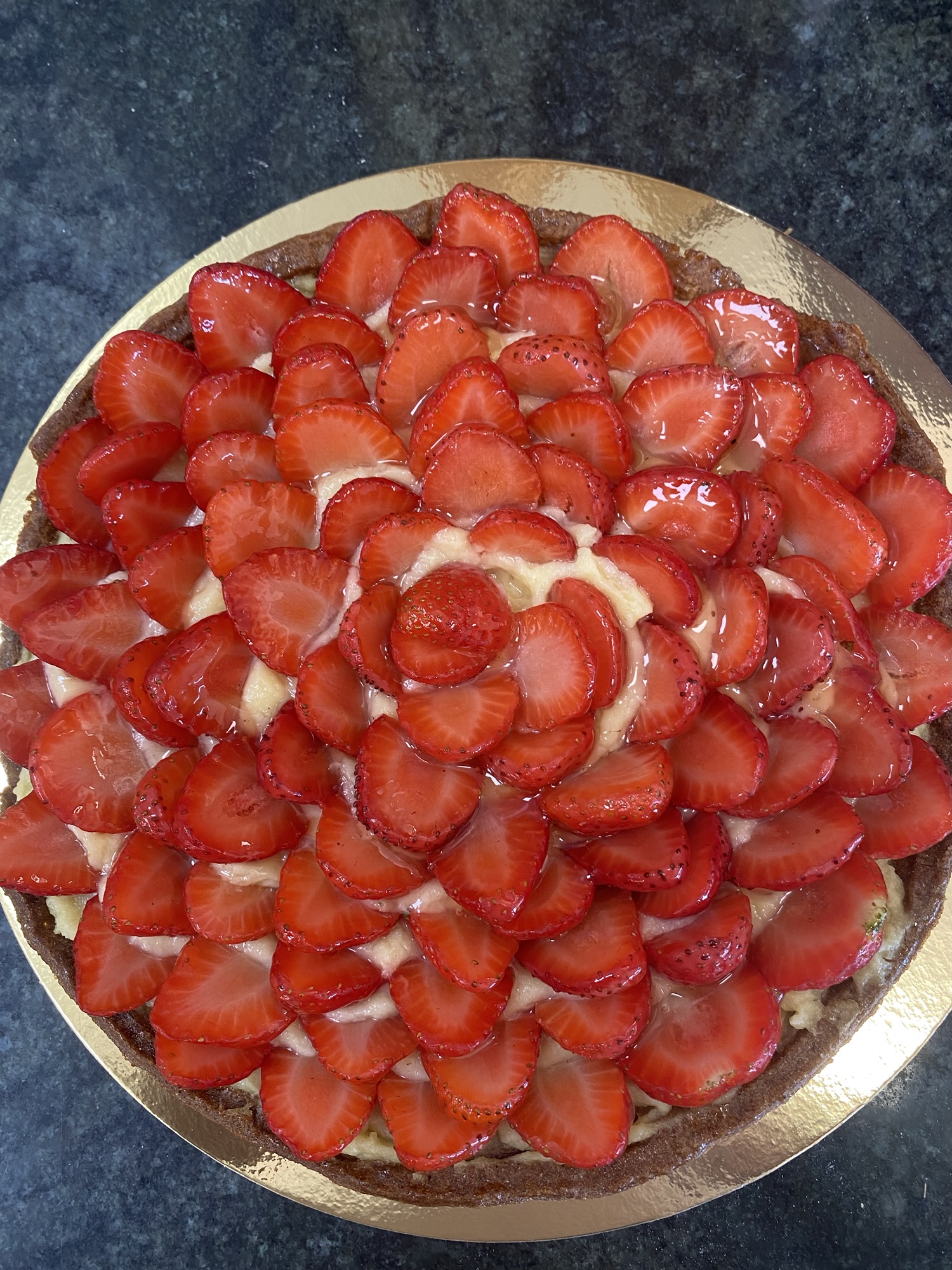 Tarte fraise