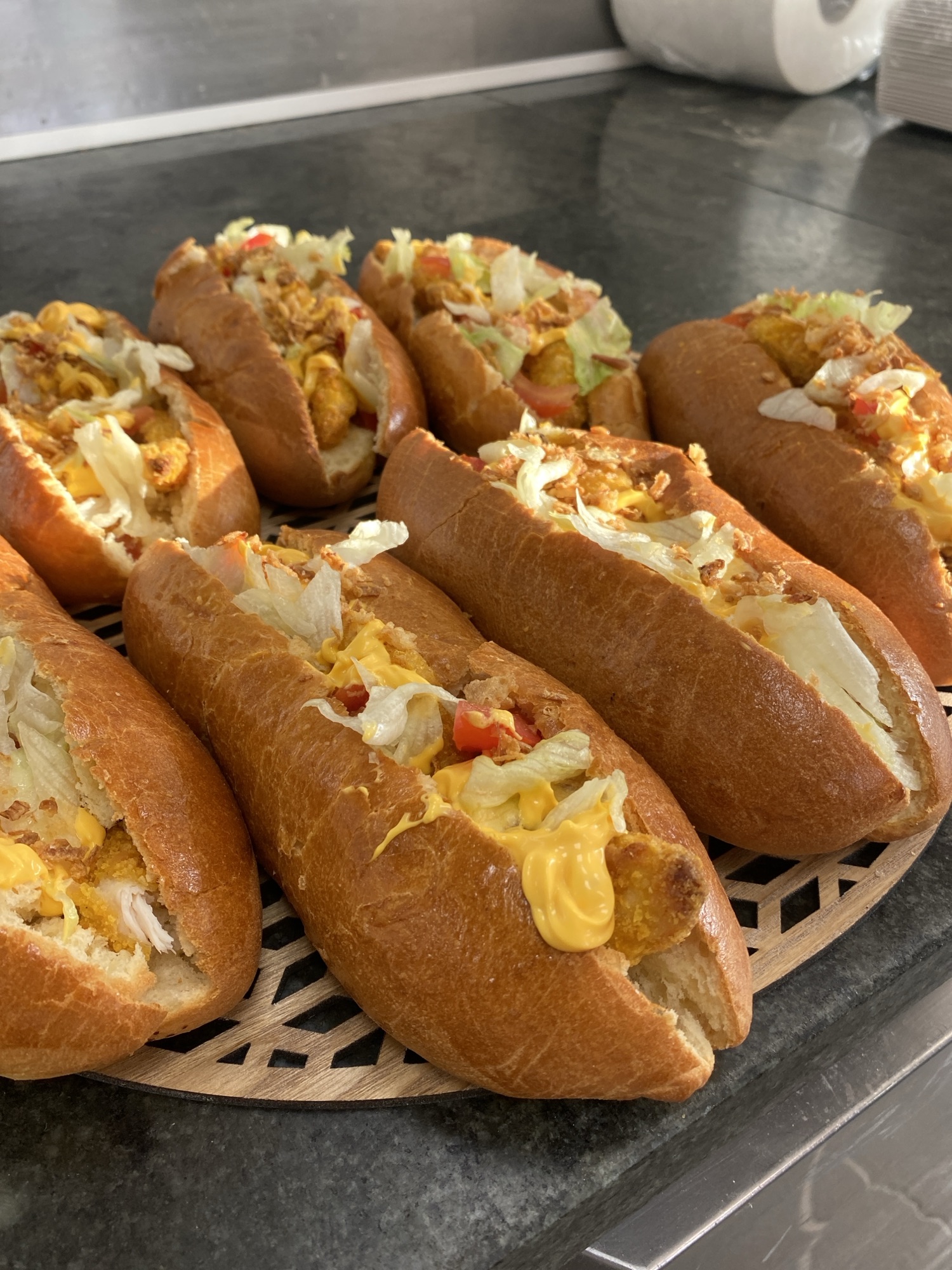 sandwich poulet pané