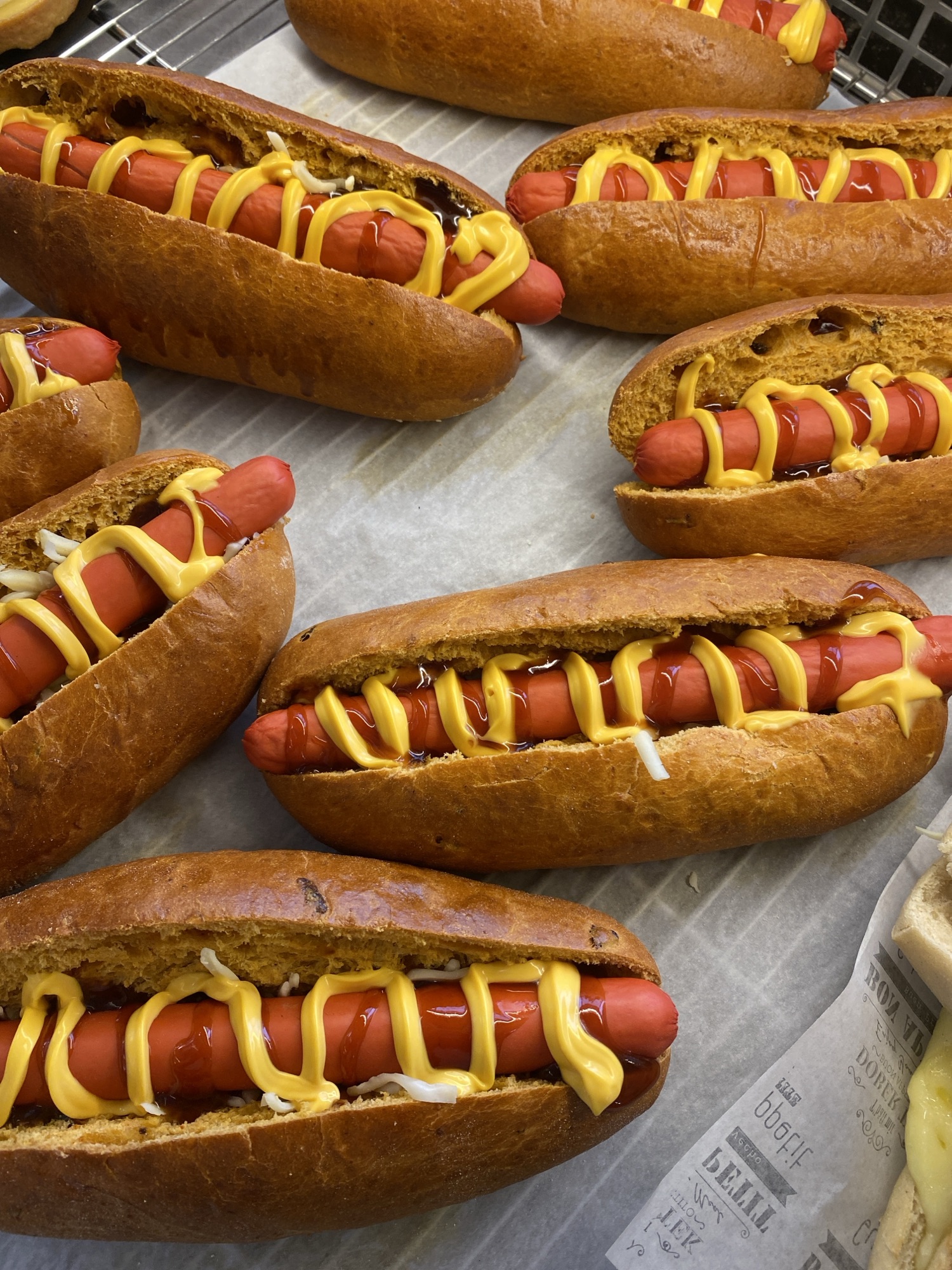 Hot dog paprika
