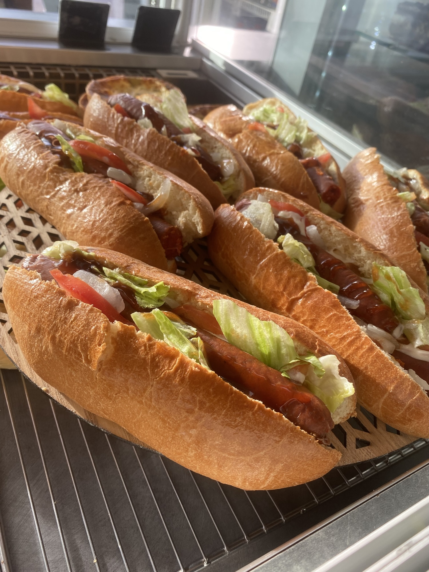 sandwich brioché merguez